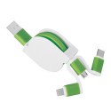 Retract plastica e metallo verde lime ? 4 lunghezza vo: m 1 Personalizzato | Prezzi Ingrosso