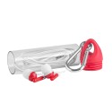 Tod plastica metallo rosso 6x11 cm Personalizzato | Prezzi Ingrosso