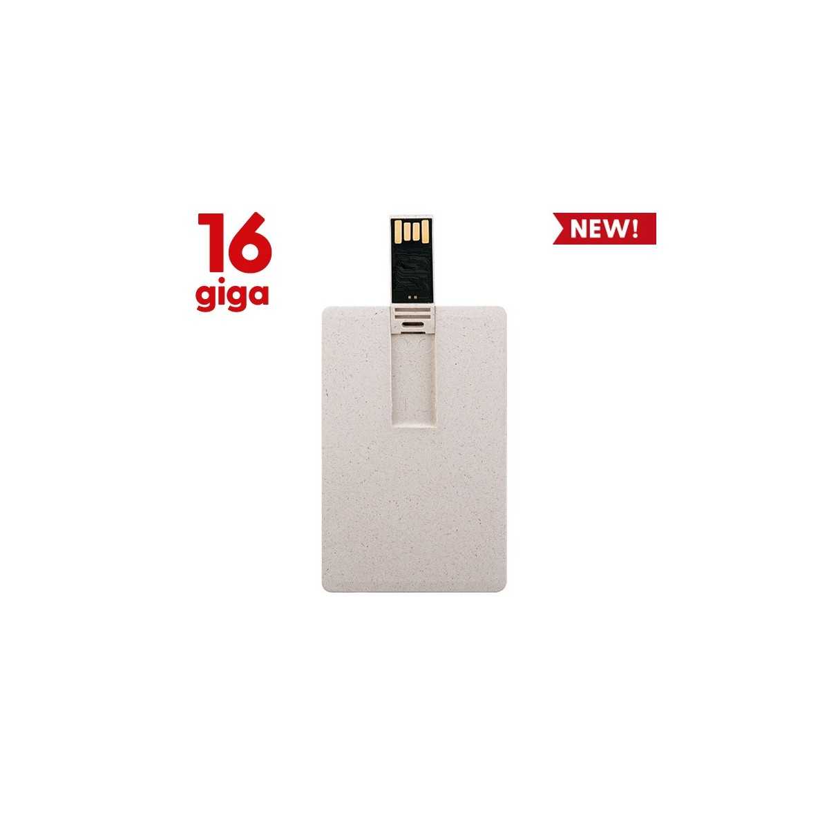 Memory fibra di frumento e metallo ws 5x1 cm Personalizzato | Prezzi Ingrosso