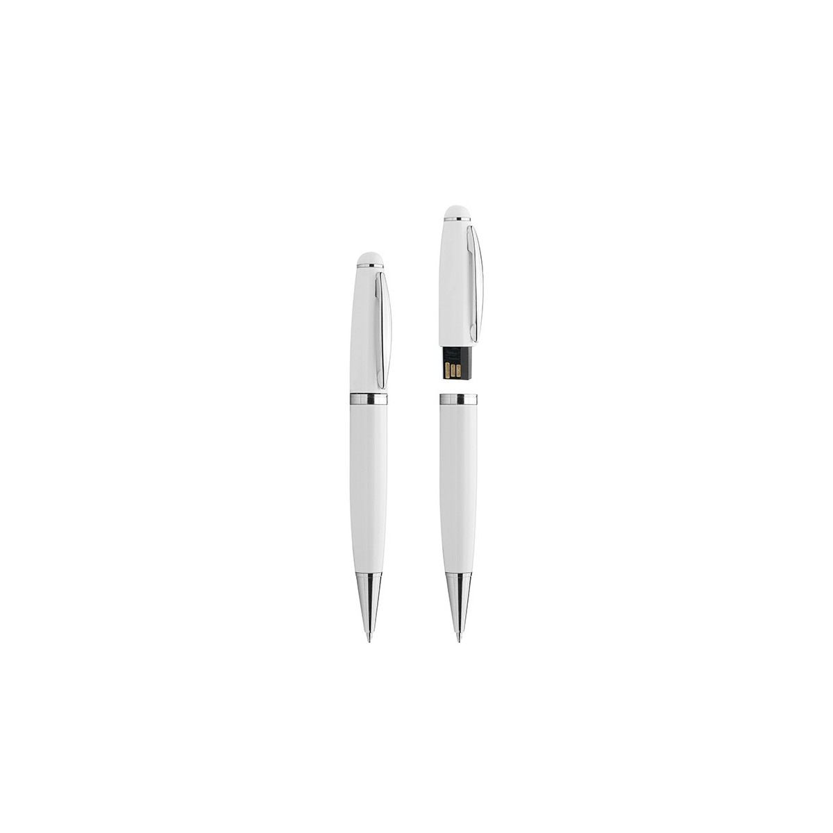 Pen Drive metallo nero 14x1 cm Personalizzato | Prezzi Ingrosso