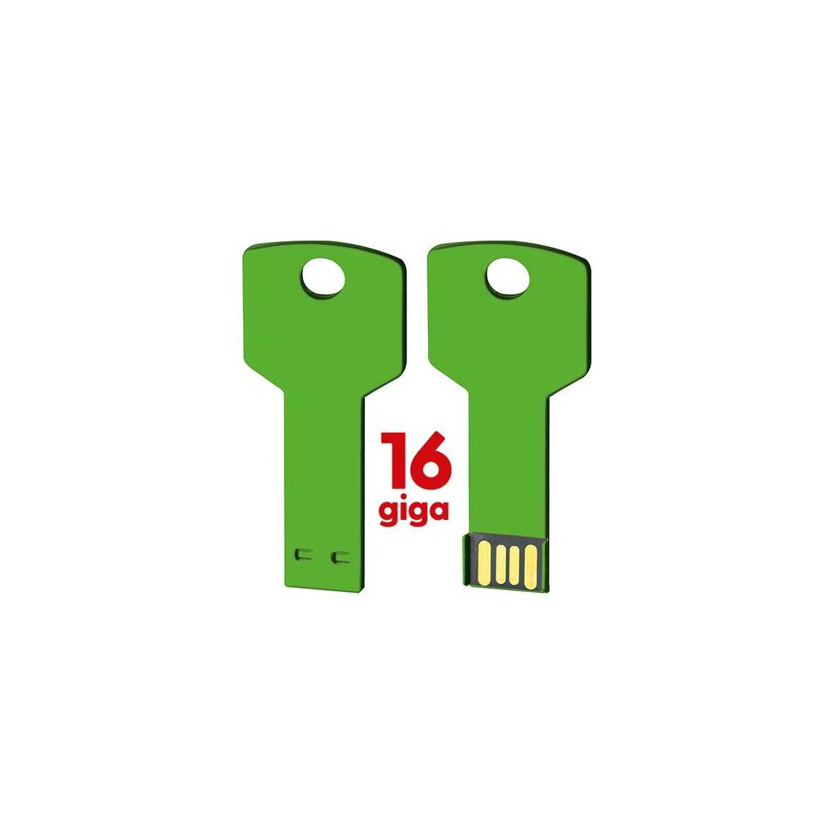 Memory metallo verde 5x1 cm Personalizzato | Prezzi Ingrosso