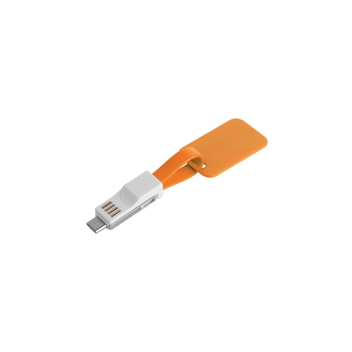 Cable Tag plastica verde lime 5x4 cm Personalizzate | Prezzi Ingrosso