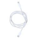 Cavo Di Ricarica plastica e alluminio bianco 5x1 cm Personalizzato | Prezzi Ingrosso