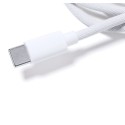 Cavo Di Ricarica plastica e alluminio bianco 5x1 cm Personalizzato | Prezzi Ingrosso