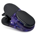 Clip plastica e metallo viola 8x7 cm Personalizzato | Prezzi Ingrosso