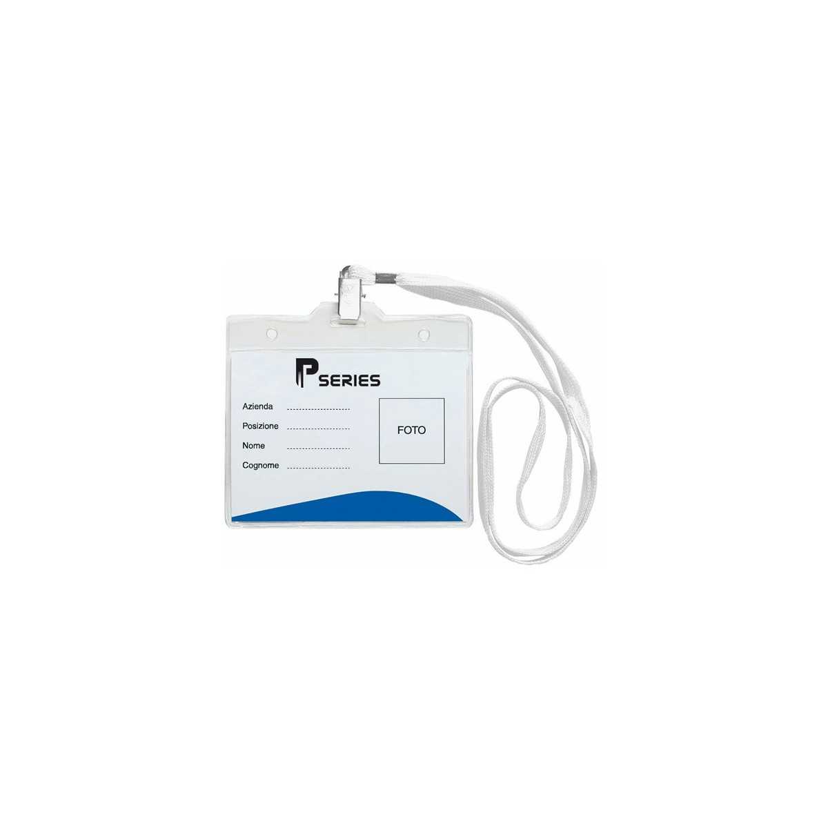 Conference pvc trasparente bianco 12,5xh9,2 rtoncino: 11,8xh6,3 Personalizzate | Prezzi Ingrosso