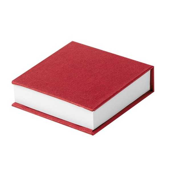 Notes Cube carta rosso 5x7 cm Personalizzato | Prezzi Ingrosso