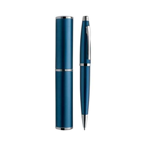 Alexia alluminio silver penna: ? 1,35xh13,5 custodia: ? 2,4xh15 Personalizzata | Prezzi Ingrosso