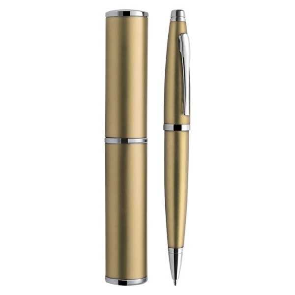 Alexia alluminio silver penna: ? 1,35xh13,5 custodia: ? 2,4xh15 Personalizzata | Prezzi Ingrosso