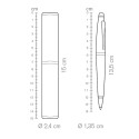 Alexia Shock alluminio verde lime penna: ? 1,35xh13,5 custodia: ? 2,4xh15 Personalizzata | Prezzi Ingrosso