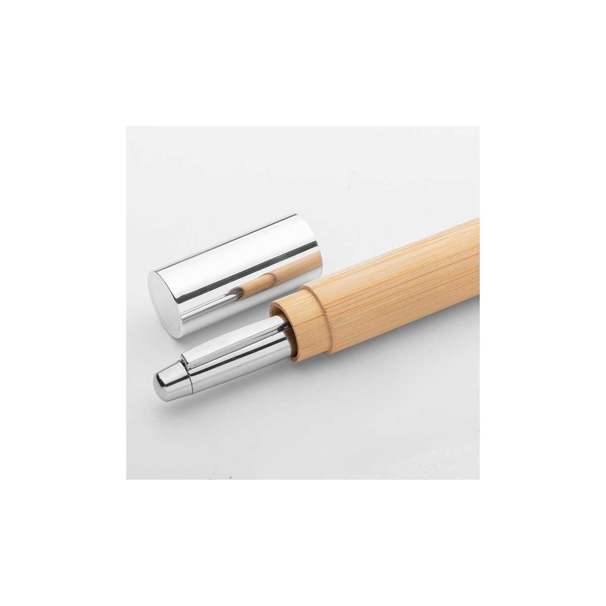 Silva alluminio nero penna: ? 1,28xh13,5 custodia: ? 2,4xh15,5 Personalizzata | Prezzi Ingrosso
