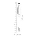 Point plastica e metallo verde lime ? 1,26xh14,5 Personalizzato | Prezzi Ingrosso
