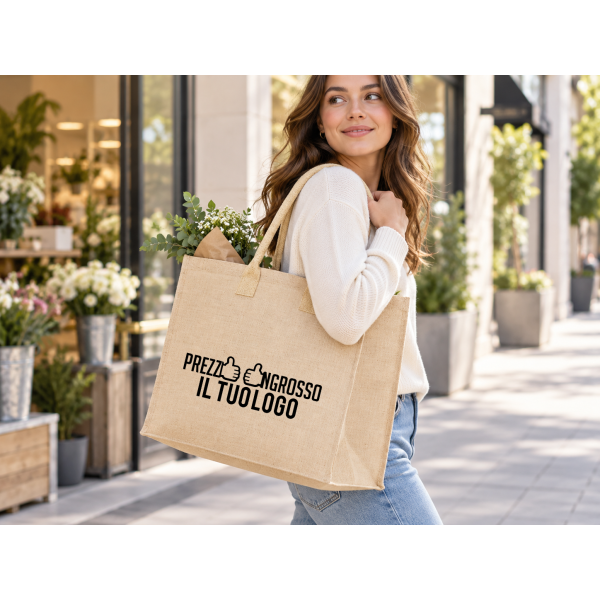 Shopper in Yuta Personalizzate | Prezzi Ingrosso